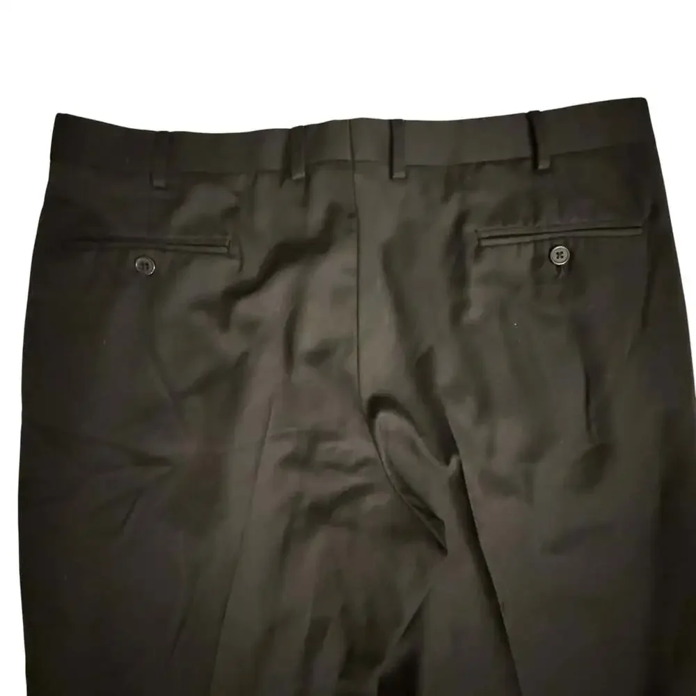 Tommy Hilfiger Men's Dress Pants Black Size 38x30